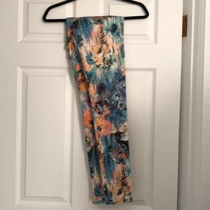 Dylan George Watercolor Skinny Jean